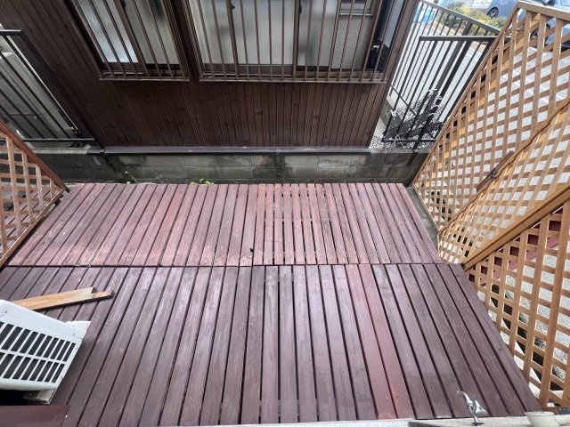 Ｍ　松の内のバルコニー