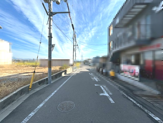 長岡京市今里庄ノ渕の前面道路含む現地写真|現地案内可能です。
お気軽にご相談ください！