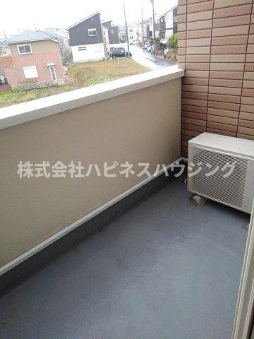プランドールⅢのバルコニー