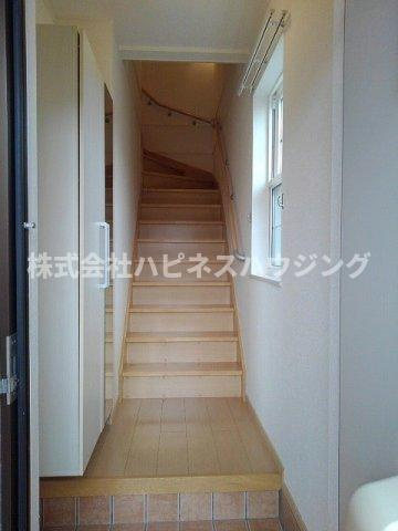 プランドールⅢの玄関