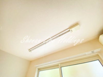 【設備】 | エヴァグリーンテラス | 便利な室内物干し♪