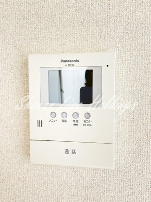 【セキュリティ】 | エヴァグリーンテラス | モニタ付インターホンで安心♪