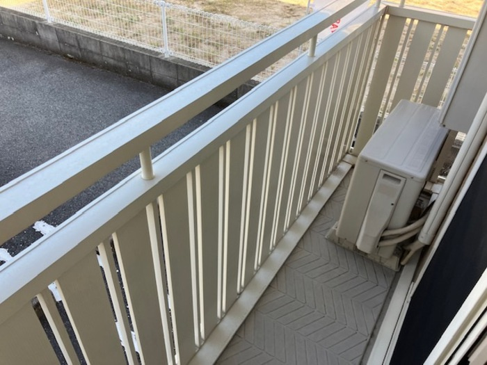 ローズコートYのバルコニー