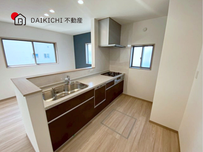 【キッチン】 | 加須市久下第7期　ワイウッドコート　新築戸建　全10棟　3号棟