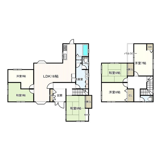 【間取り】 | ハナミズキ藤江