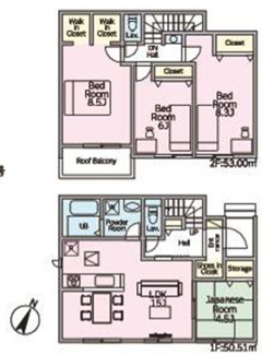  | 【名古屋市港区船頭場1丁目304新築戸建4号棟】✨️仲介手数料無料✨️福田小学校・南陽中学校