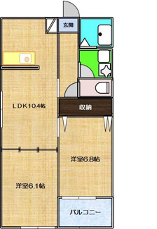 【間取り】 | グラレオン鶴田