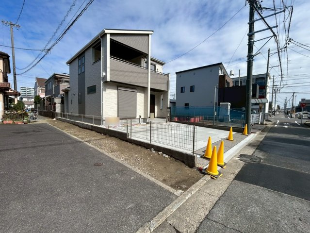 ブルーミングガーデン　一宮市向山町2丁目　全1区画分譲の外観|「現地（2026年1月19日）撮影」　
■外観写真　
■ヤマダ不動産　株式会社リライフ　