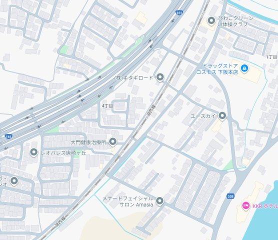 大津市下阪本　第4期　新築一戸建ての地図