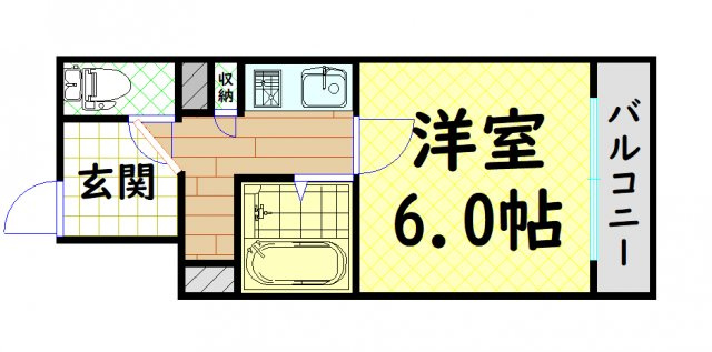 【間取り】 | 淡路ハイツ