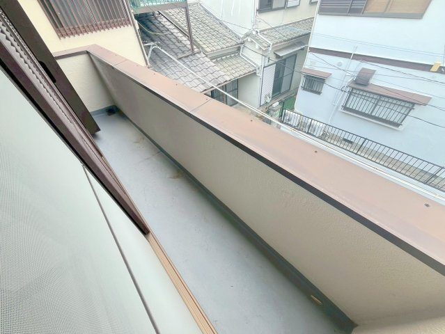 学園大和町6丁目戸建賃貸のバルコニー