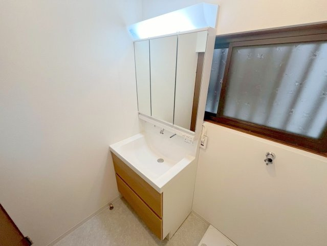 学園大和町6丁目戸建賃貸の洗面所