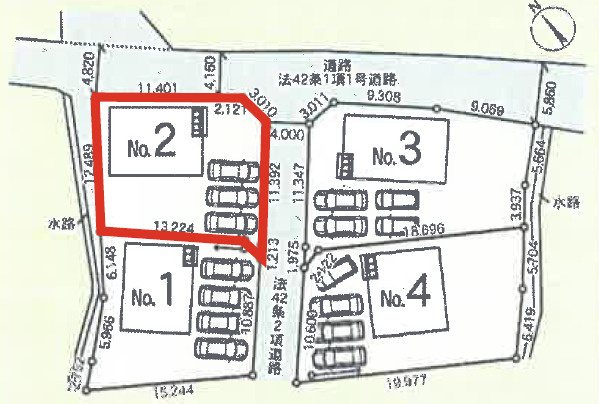 【区画図】 | 足利市今福町　第1