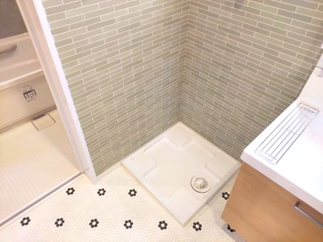 宝塚市宝梅3丁目一戸建の洗面所|洗濯機置場