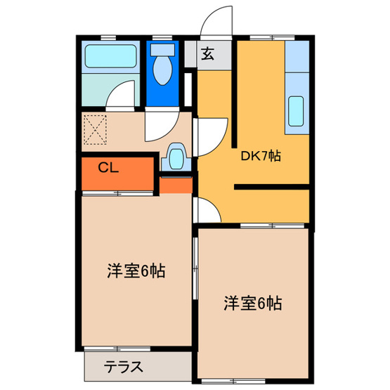 【間取り】 | 笠原ハイツ