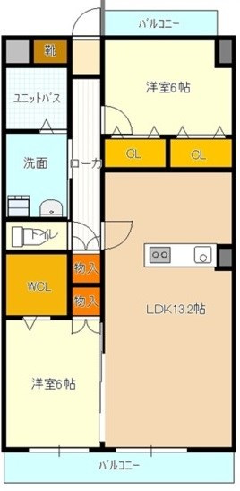 ｗｏｏｄｂｅｌｌ　Ｙの間取り