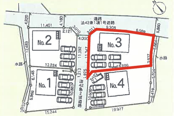 【区画図】 | 足利市今福町　第1