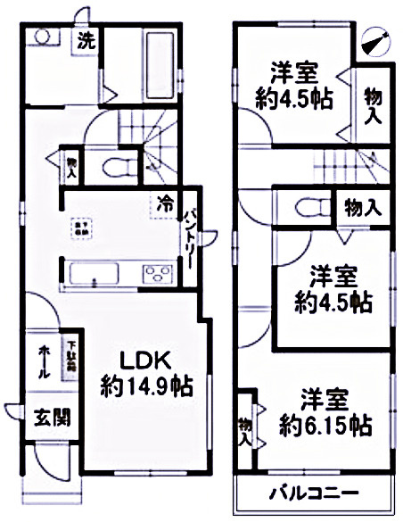 神戸市垂水区千鳥が丘　新築戸建て