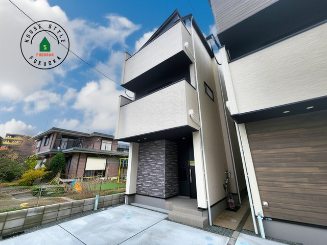 福岡市西区横浜1丁目第5-3棟（1号棟）　の外観|デザイン性のある外観です。