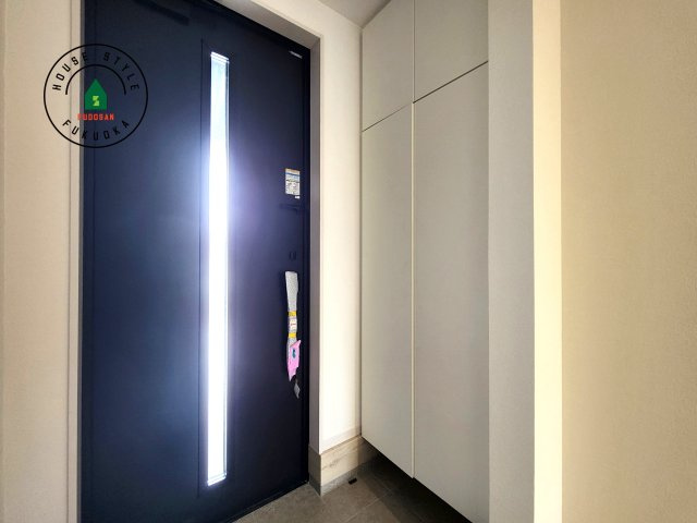 福岡市西区横浜1丁目第5-3棟（1号棟）　の内観：施工例|二重ロックでしっかり防犯対策ができます。