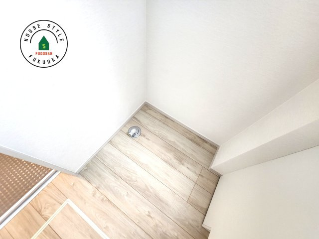 福岡市西区横浜1丁目第5-3棟（1号棟）　の内観：施工例|ランドリースペースとなります。広々して有効的にご使用できます。 