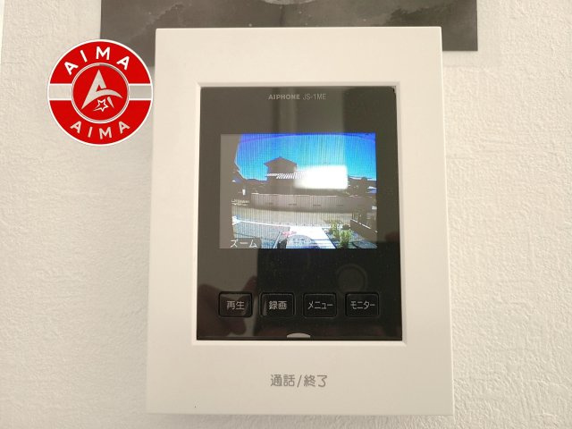 福岡市西区横浜1丁目第5-3棟（2号棟）　のセキュリティ|外出中も来訪者をカラー画面と音声でしっかり録画します。在宅時にも鮮明なモニターでしっかり相手を確認できます！