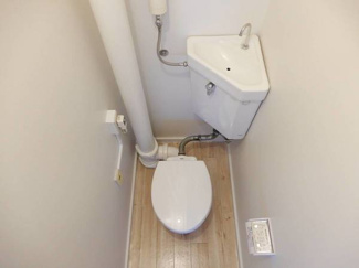 【トイレ】 | ビレッジハウス相野2号棟 | ビレッジハウスの同一物件・同一タイプの間取りの写真です