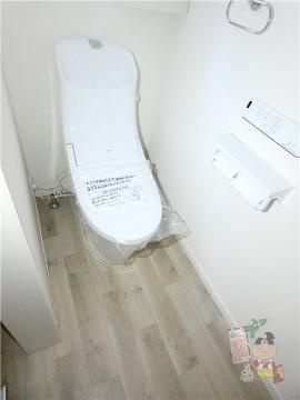 ＮＳＤ出石町のトイレ|シャワー付トイレ