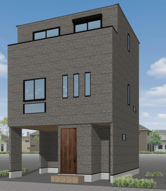 【外観パース】