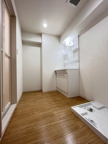 大阪市城東区中央２丁目の賃貸マンションの洗面所