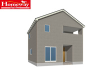 厚狭小学校に通える新築戸建　山陽小野田市郡　第２－１号棟　クレイドルガーデン　アーネストワンの画像