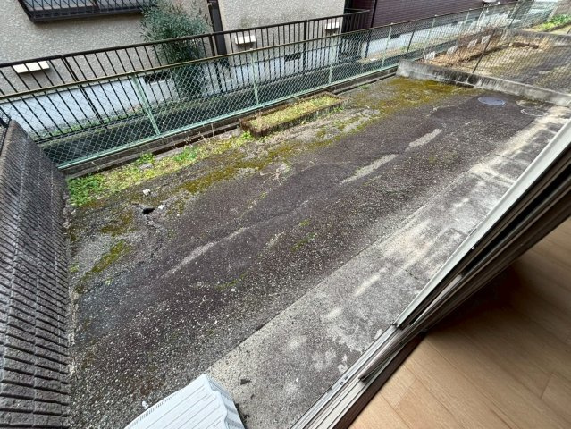 黒岩ハイツの庭