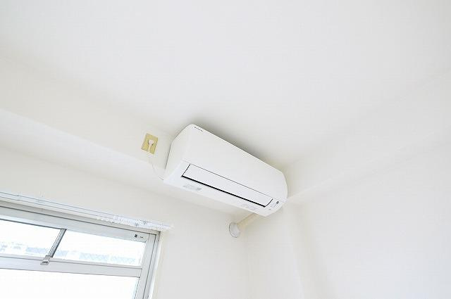 白樺ハイツ大宮Ⅲの設備|エアコンです