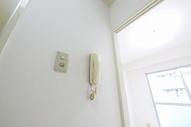 白樺ハイツ大宮Ⅲのセキュリティ|インターホンです