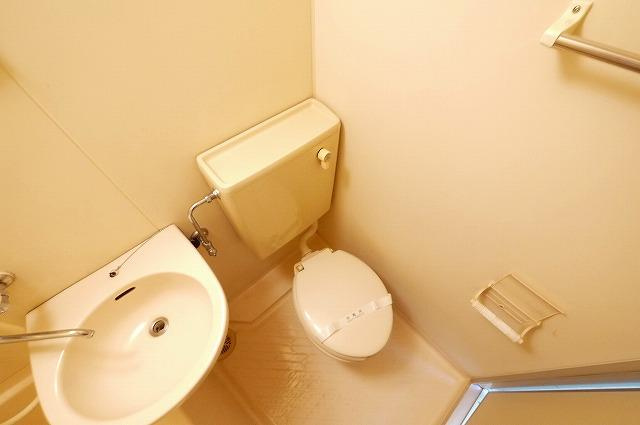 白樺ハイツ大宮Ⅲのトイレ|ゆったりとした空間のトイレです