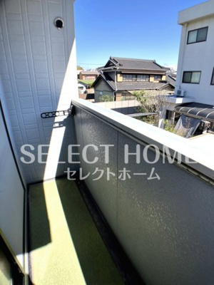【バルコニー】 | パークサイドスクエアⅢ | 暖かな日差しのふりそそぐバルコニー