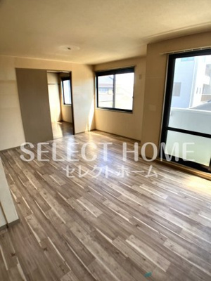 【居間・リビング】 | パークサイドスクエアⅢ | 同型タイプ使いやすい居間です