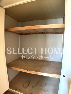 【収納】 | パークサイドスクエアⅢ | 収納のためのスペースです