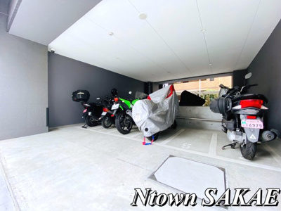 【設備】 | メイクス今池PRIME | バイク置き場です