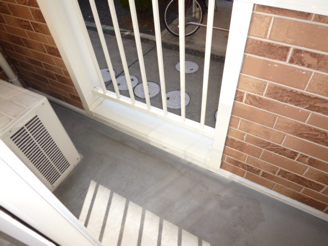 ビッグベアーＡのバルコニー