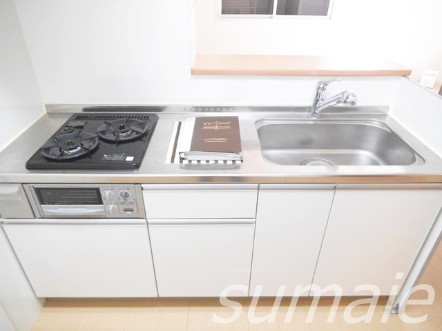 レグルスのキッチン|ガスコンロ設置済みシステムキッチンです☆