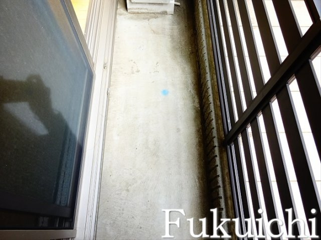 リリックコート中根ヒルズのバルコニー