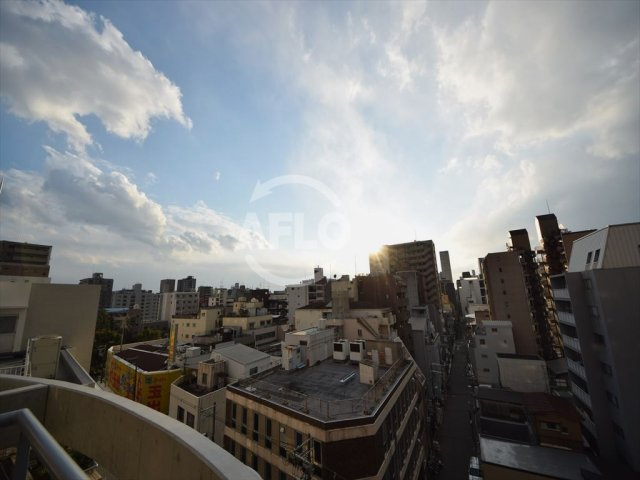 南堀江21　日吉小学校の展望|南堀江21　眺望