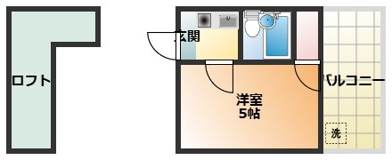 【間取り】 | レオパレス21寝屋川第三