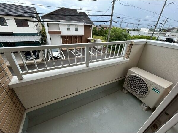 サンパティークB　　　刈谷市近郊の賃貸はクラスホーム刈谷店のバルコニー