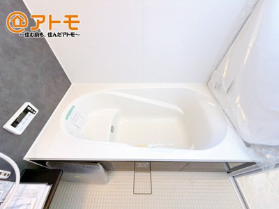 【浴室】 | 伊豆の国市南條　新築一戸建て　全1棟 | お風呂で日々の疲れを落としましょう♪スタイリッシュなお風呂になっています！