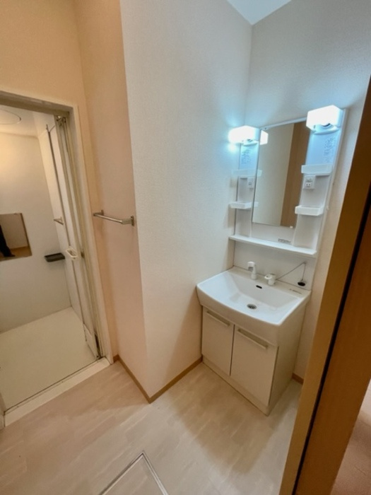 ウィルモア蔵子Dの洗面所|イメージ写真です。