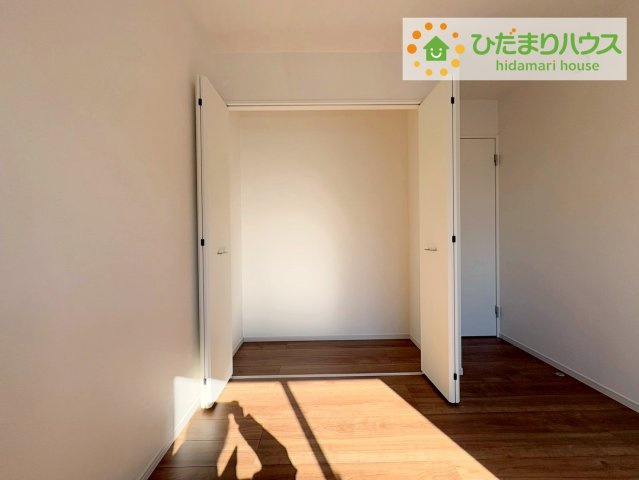 ひたちなか市足崎1期　新築戸建　2号棟の収納|洋室A　収納