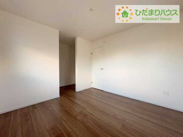 ひたちなか市足崎1期　新築戸建　2号棟の寝室|ゆとりのある主寝室！ご家族全員で寝れちゃいます(^^♪