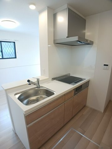フリージアＢのキッチン|きれいなキッチンです
